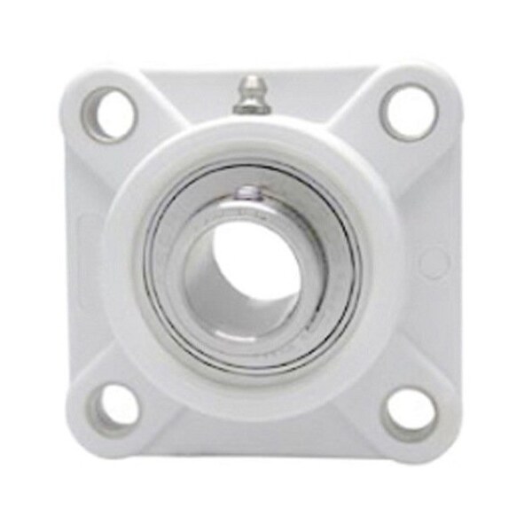 Ami Bearings Flange Block Bearing; 4 Bolt Square Flange Block; 1 in. Bore; 3.9 in. Bolt Circle Diameter MUCFPL205-16W - main